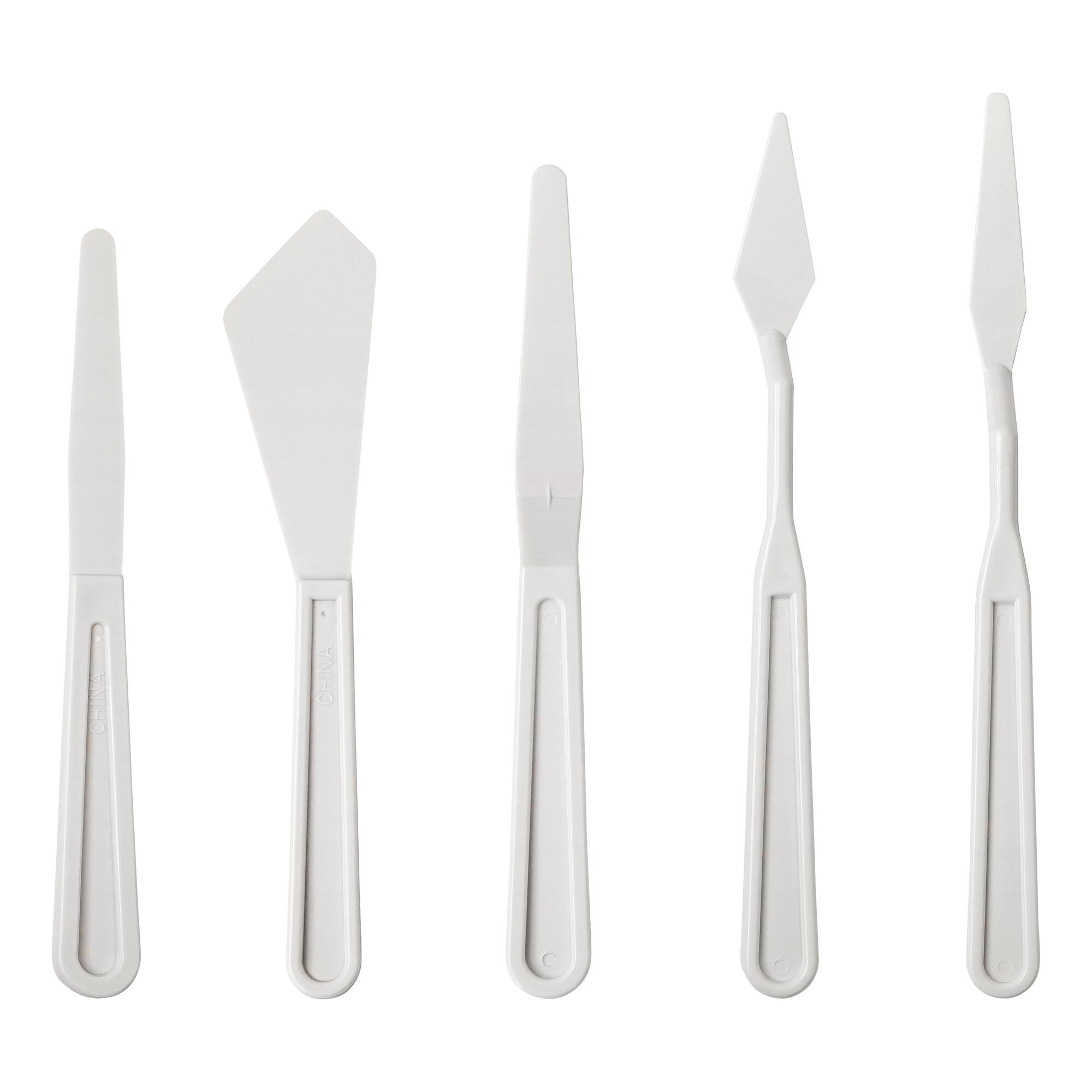 Liquitex® 5-Piece Plastic Palette & Painting Knives Set